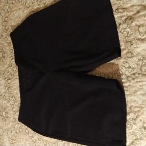 Black shorts